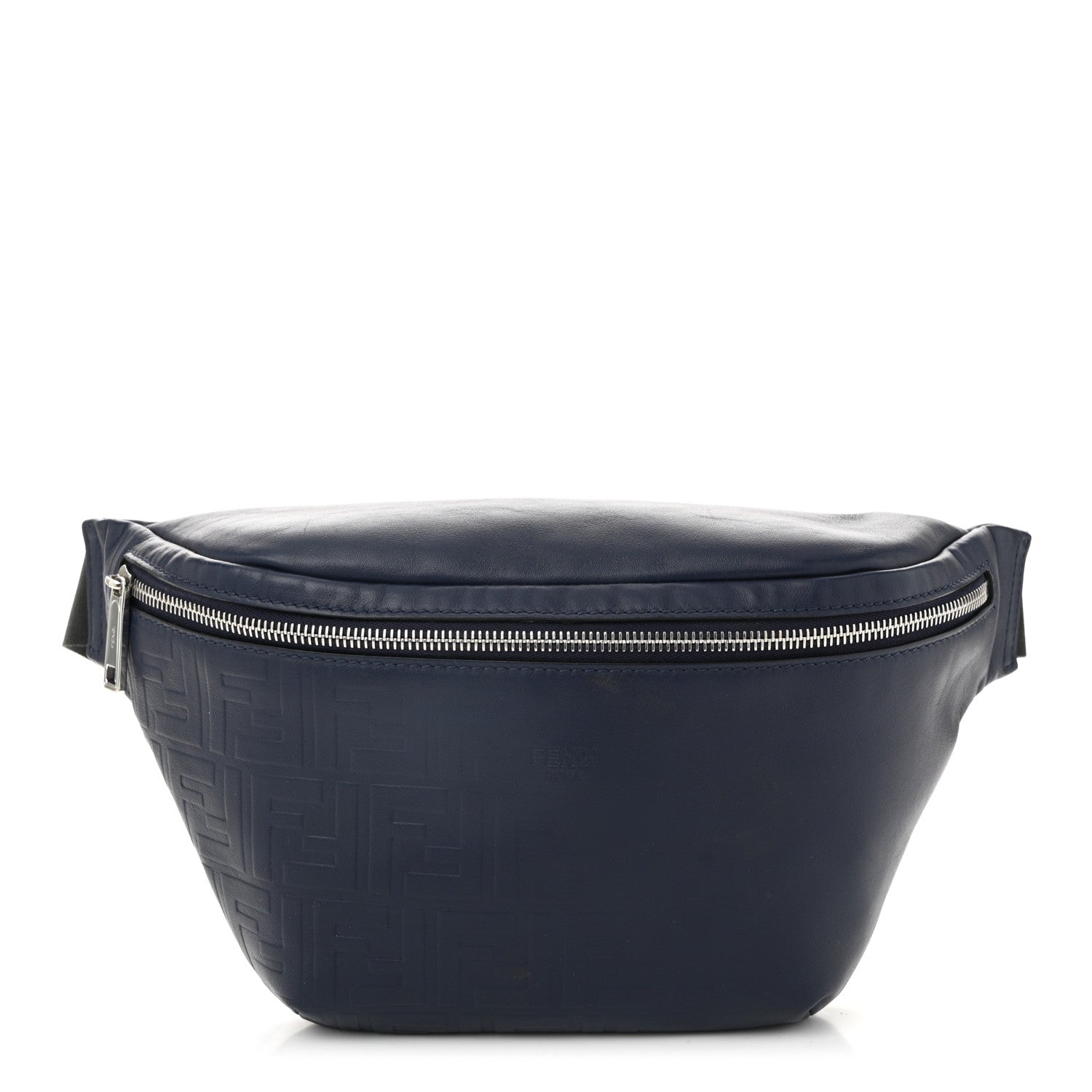 Fendi Vitello Grace FF Gradient Embossed Belt Bag Blueberry 1 of 10