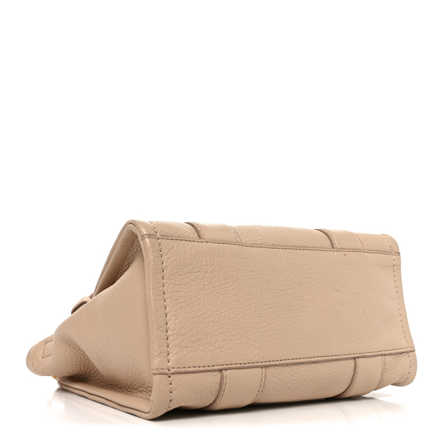 Grained Calfskin Small The Tote Bag Cotton Twine