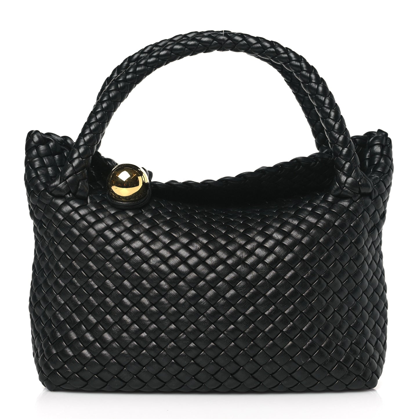 Calfskin Intreccio Mini Tosca Black