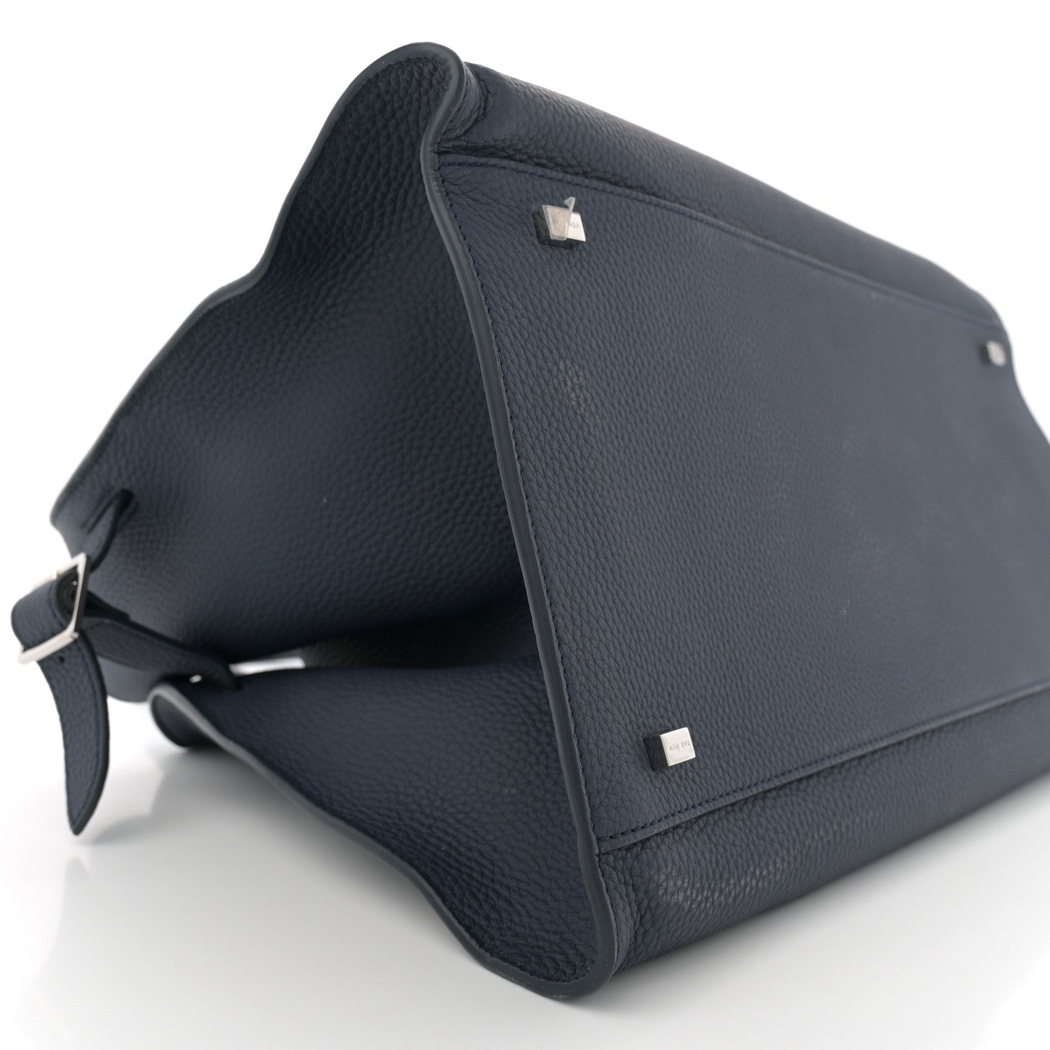 The Row Matte Grained Calfskin Soft Margaux 15 Indigo 8 of 10