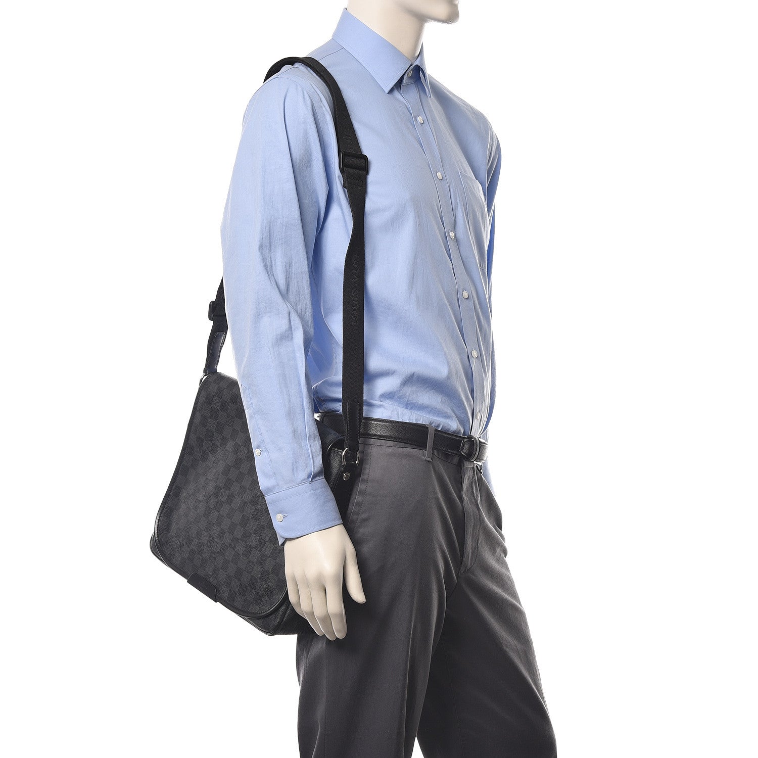Louis Vuitton Damier Graphite District MM 2 of 8