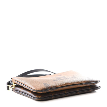 Louis Vuitton Reverse Monogram Giant Double Zip Pochette 3 of 14