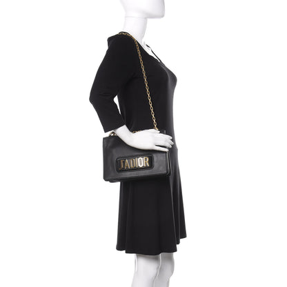 Christian Dior Calfskin J'Adior Chain Flap Bag Black 2 of 9