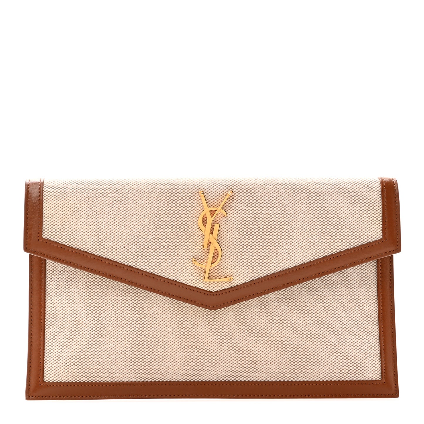Canvas Uptown Pouch Natural Beige Brick