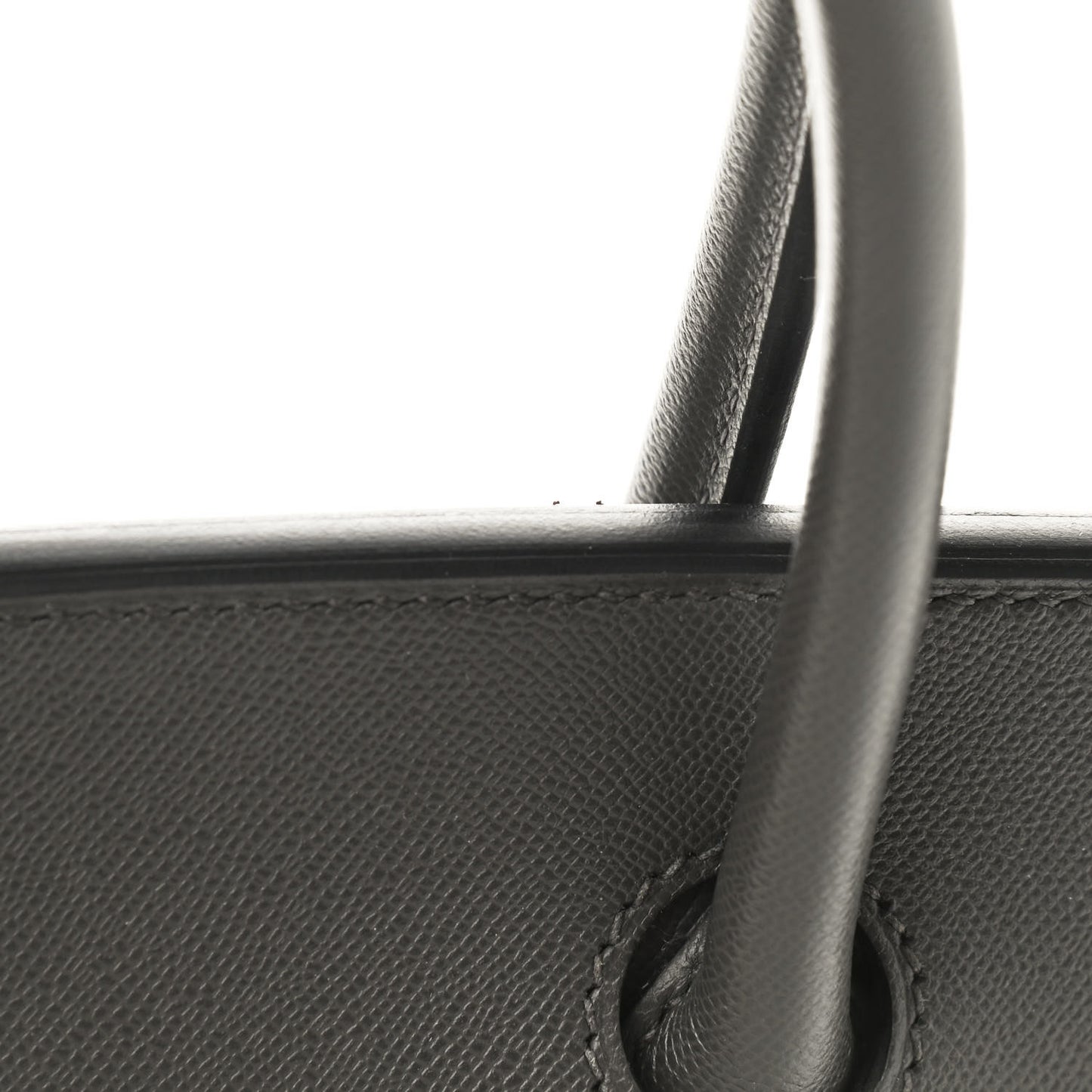 Grained Monsieur Birkin Sellier 30 Graphite