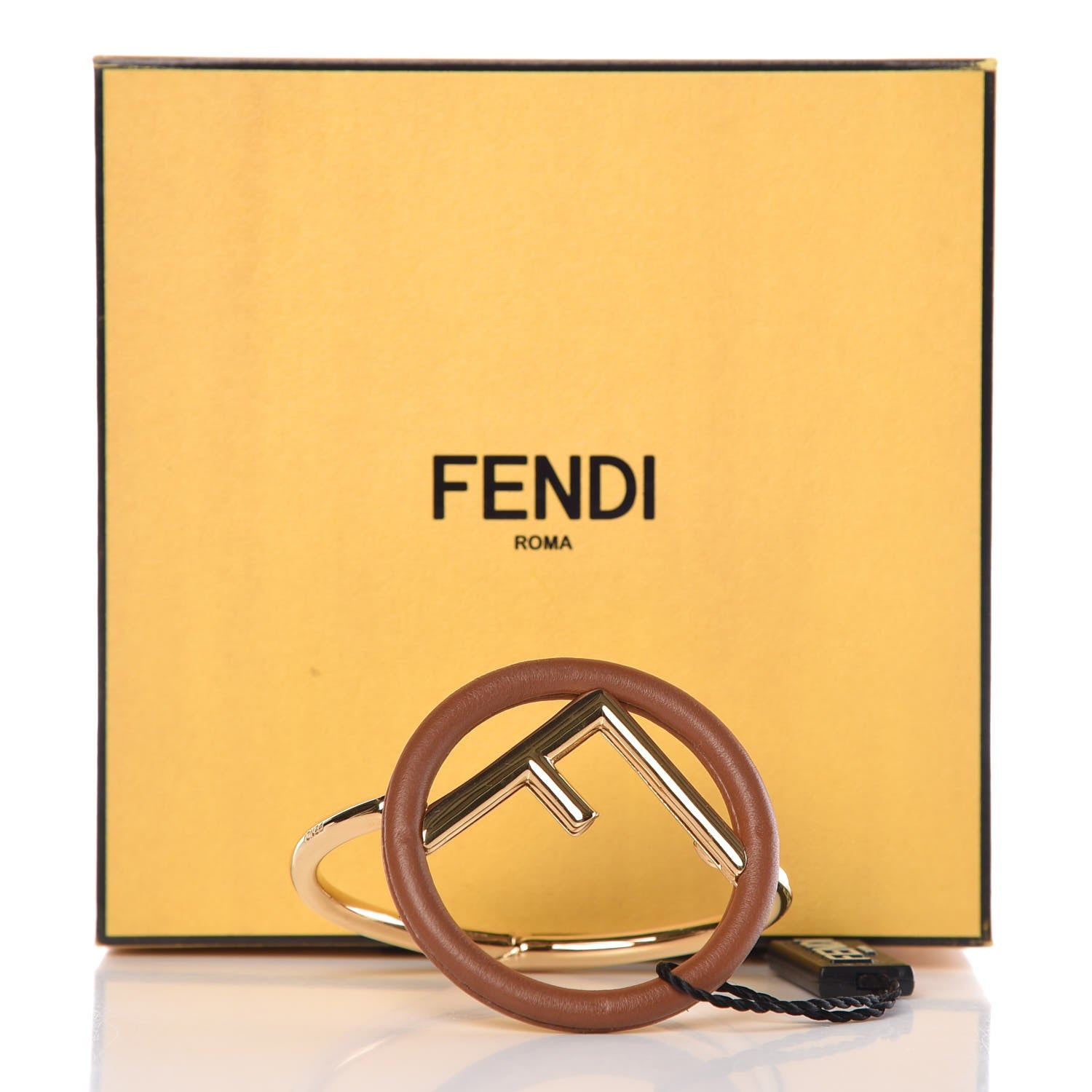 Fendi Nappa Metal F is Bracelet Oro Corteccia 6 of 6