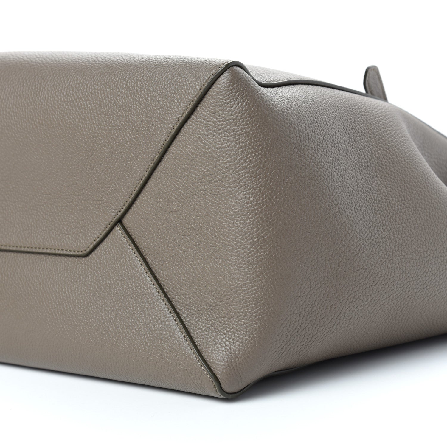 Celine Soft Grained Calfskin Small Belt Cabas Phantom Taupe 8 of 9