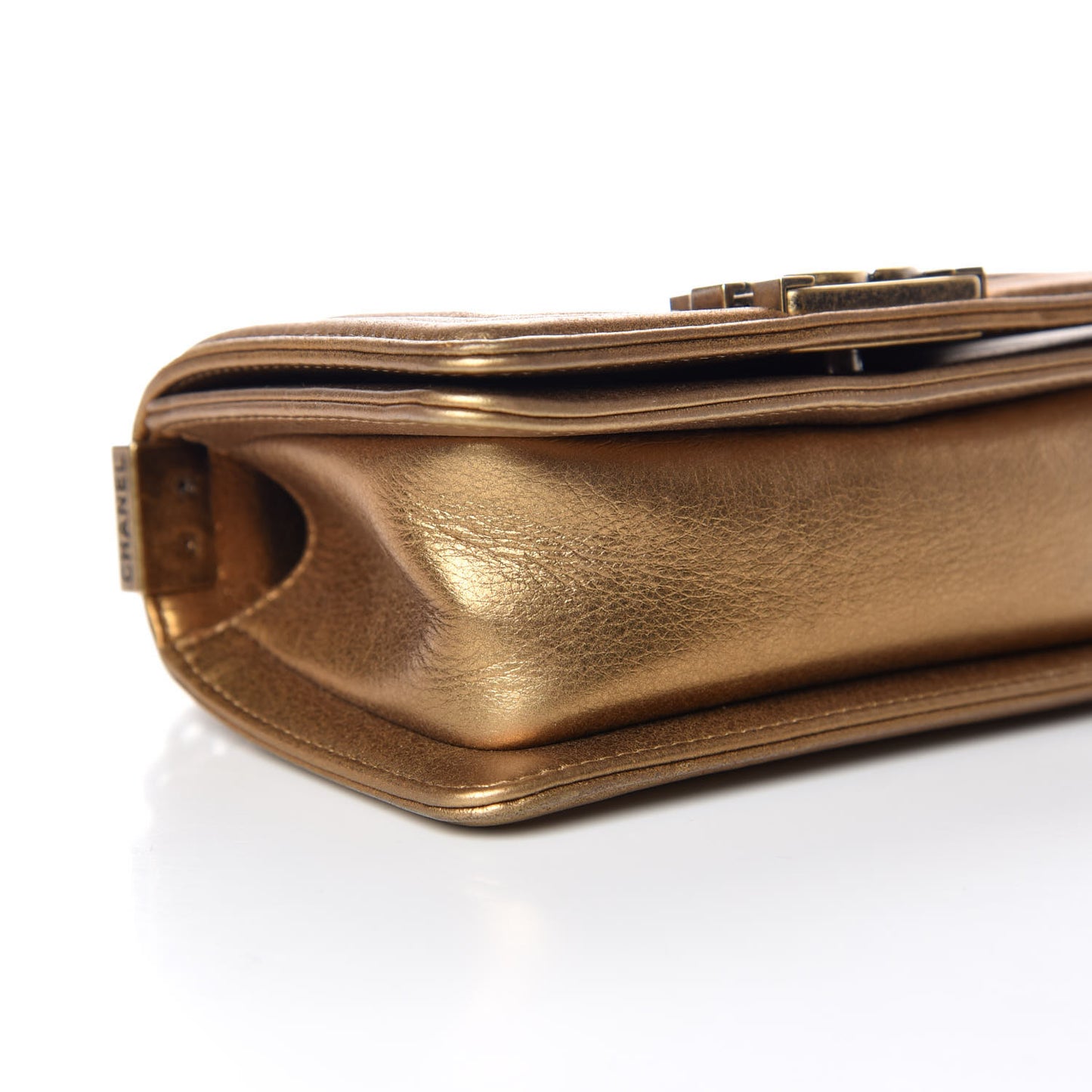 Galuchat Stingray Mini Boy Flap Gold
