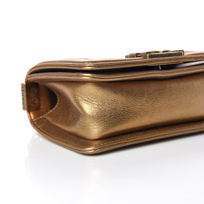 Chanel Galuchat Stingray Mini Boy Flap Gold 10 of 11