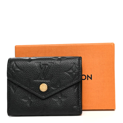 Louis Vuitton Empreinte Zoe Wallet Black 8 of 8