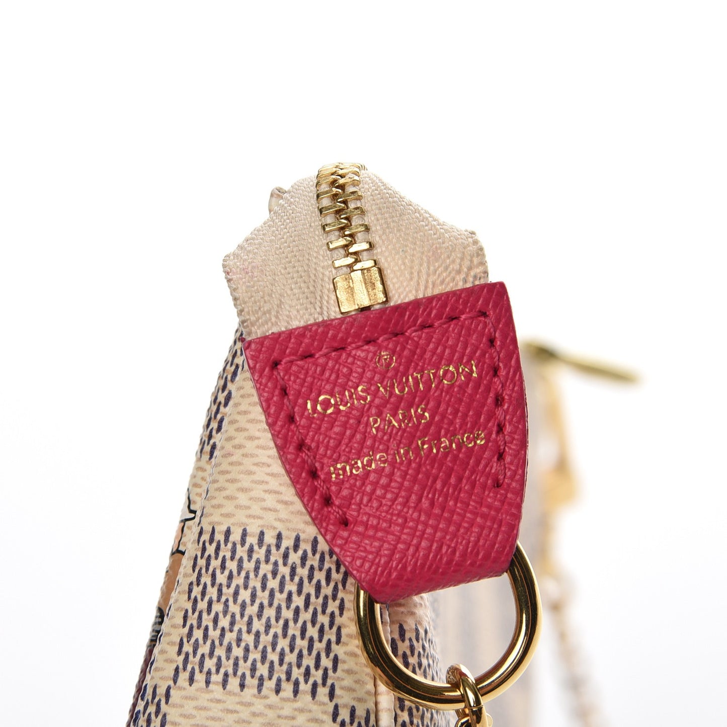 Damier Azur 2015 Christmas Animation Mini Pochette Accessories