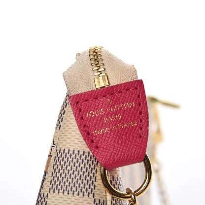 Louis Vuitton Damier Azur 2015 Christmas Animation Mini Pochette Accessories 5 of 8