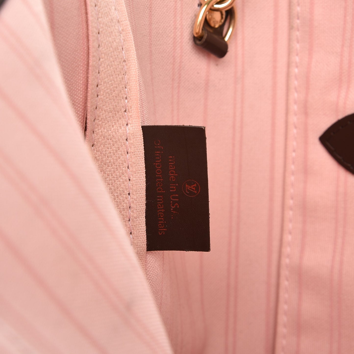 Damier Ebene Neo Neverfull MM Rose Ballerine