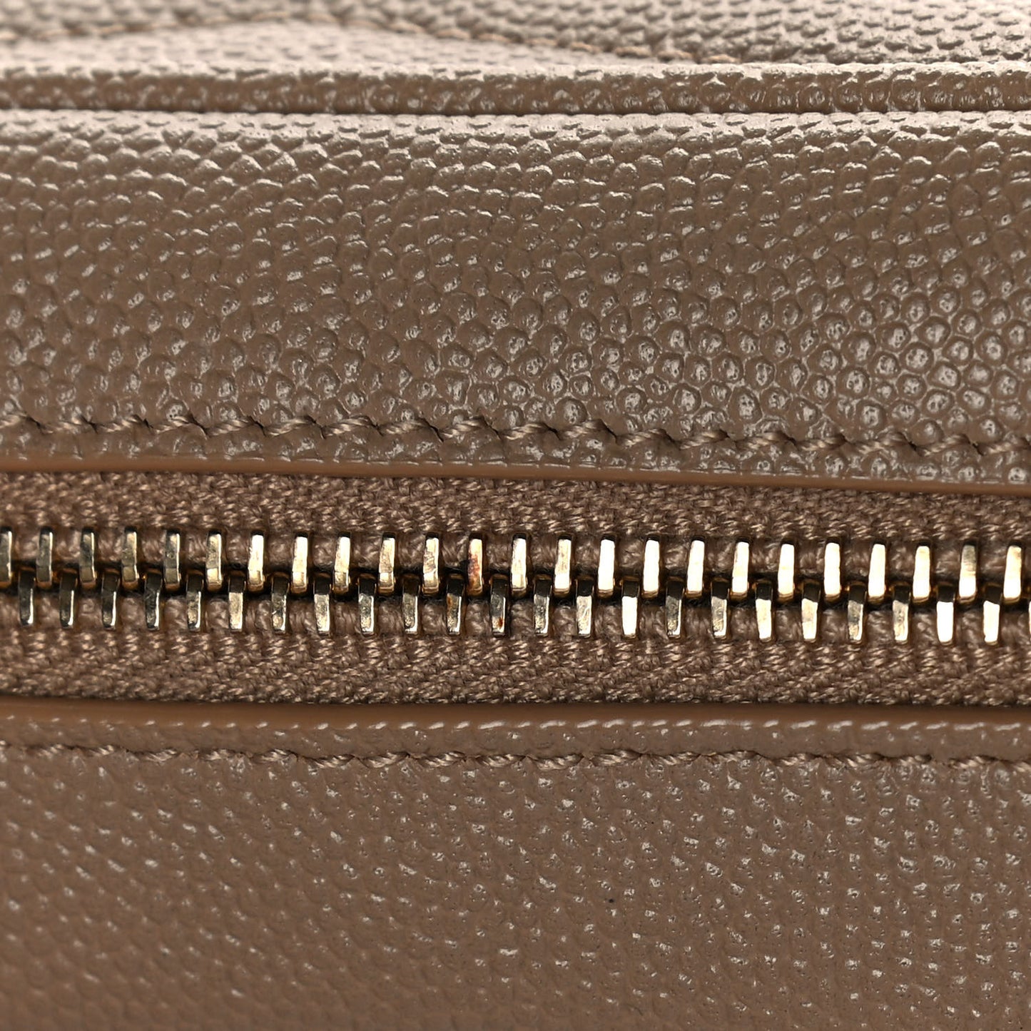 Grain De Poudre Matelasse Monogram Mini Lou Camera Bag Gold Sand