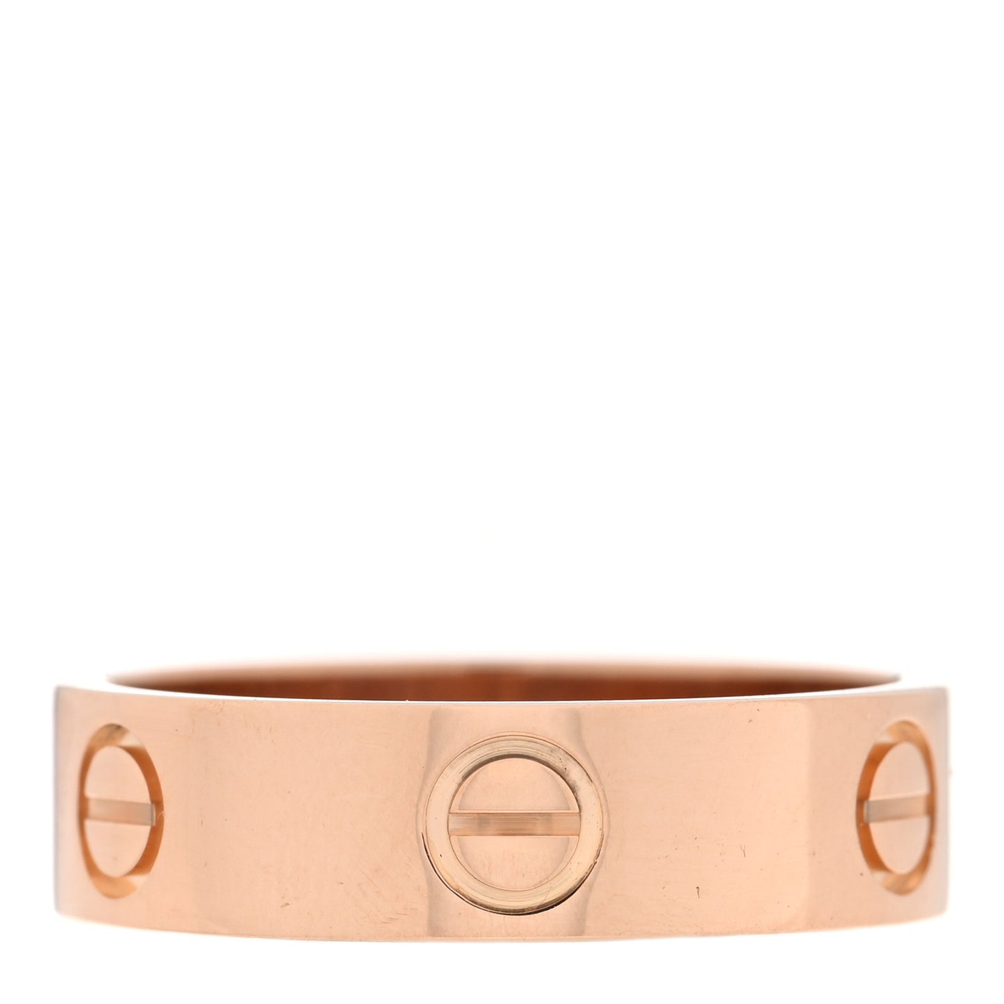 18K Pink Gold 5.5mm LOVE Ring 57 8