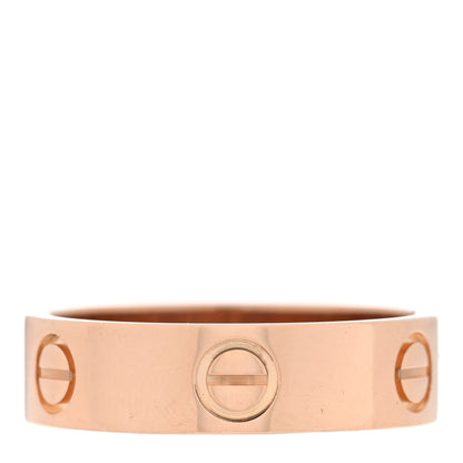 Cartier 18K Pink Gold 5.5mm LOVE Ring 57 8 3 of 5