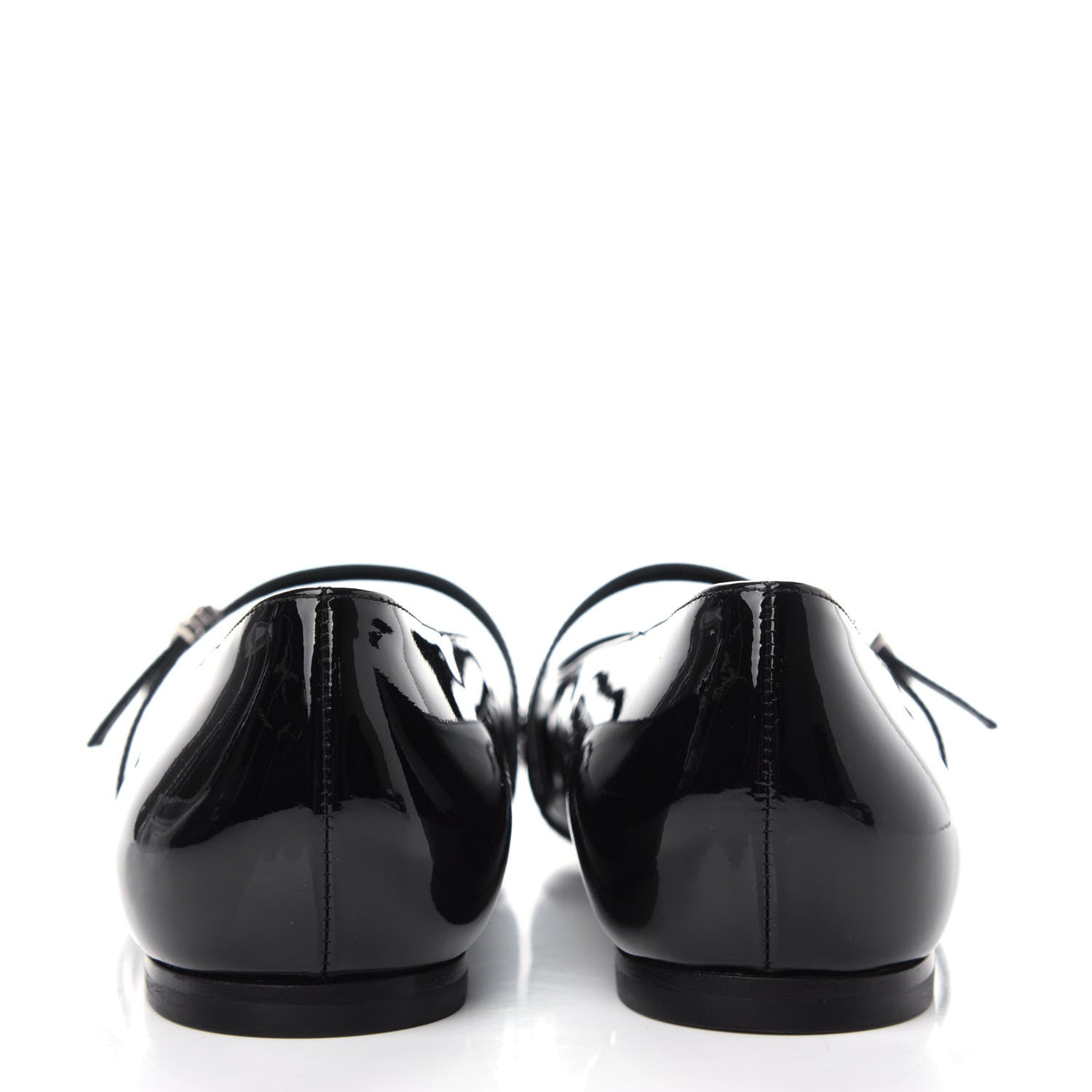 Louis Vuitton Patent Uniformes Ballet Flats 37.5 Black 7 of 10