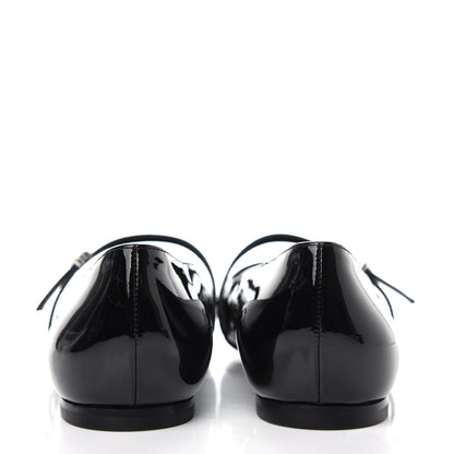 Louis Vuitton Patent Uniformes Ballet Flats 37.5 Black 7 of 10