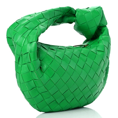 Bottega Veneta Nappa Intrecciato Mini Jodie Grass 2 of 8
