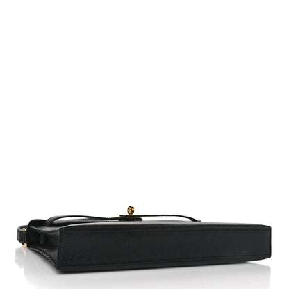 Hermes Chevre Chamkila Kelly Elan Black 4 of 9
