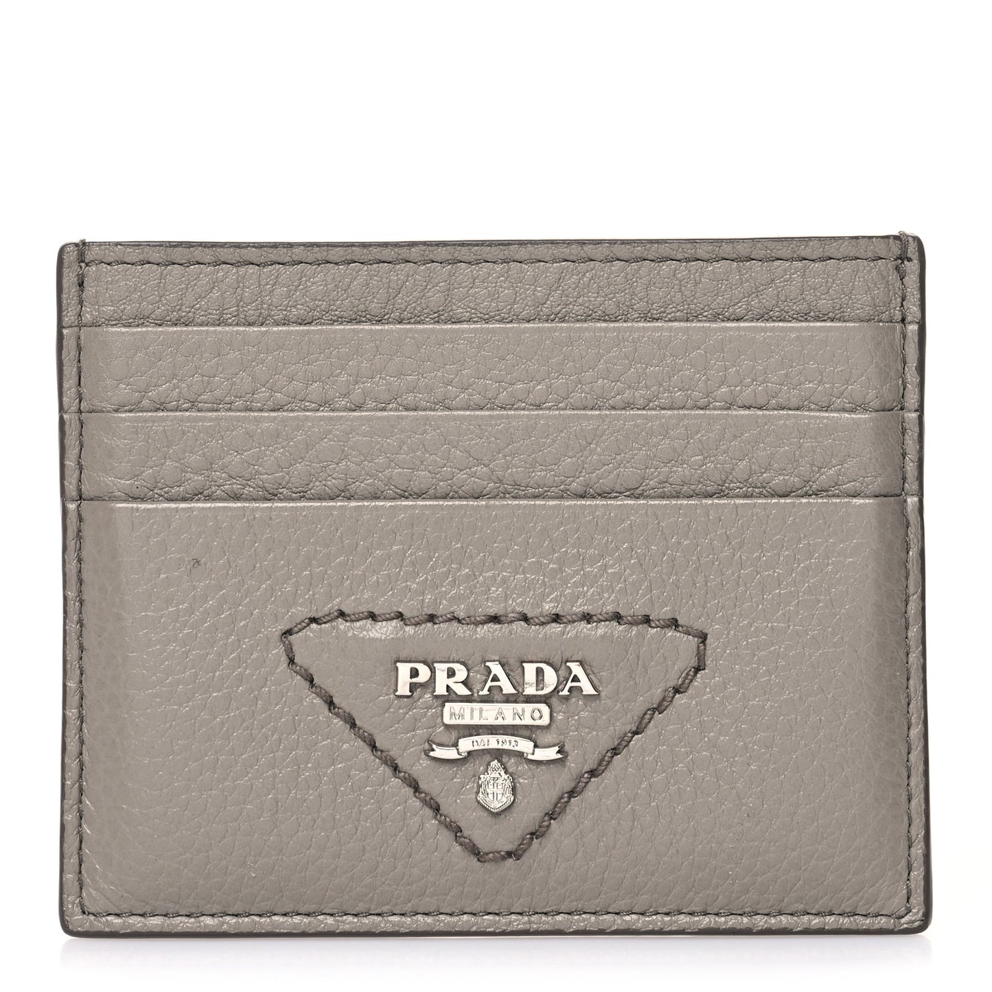 Vitello Daino Card Holder Argilla