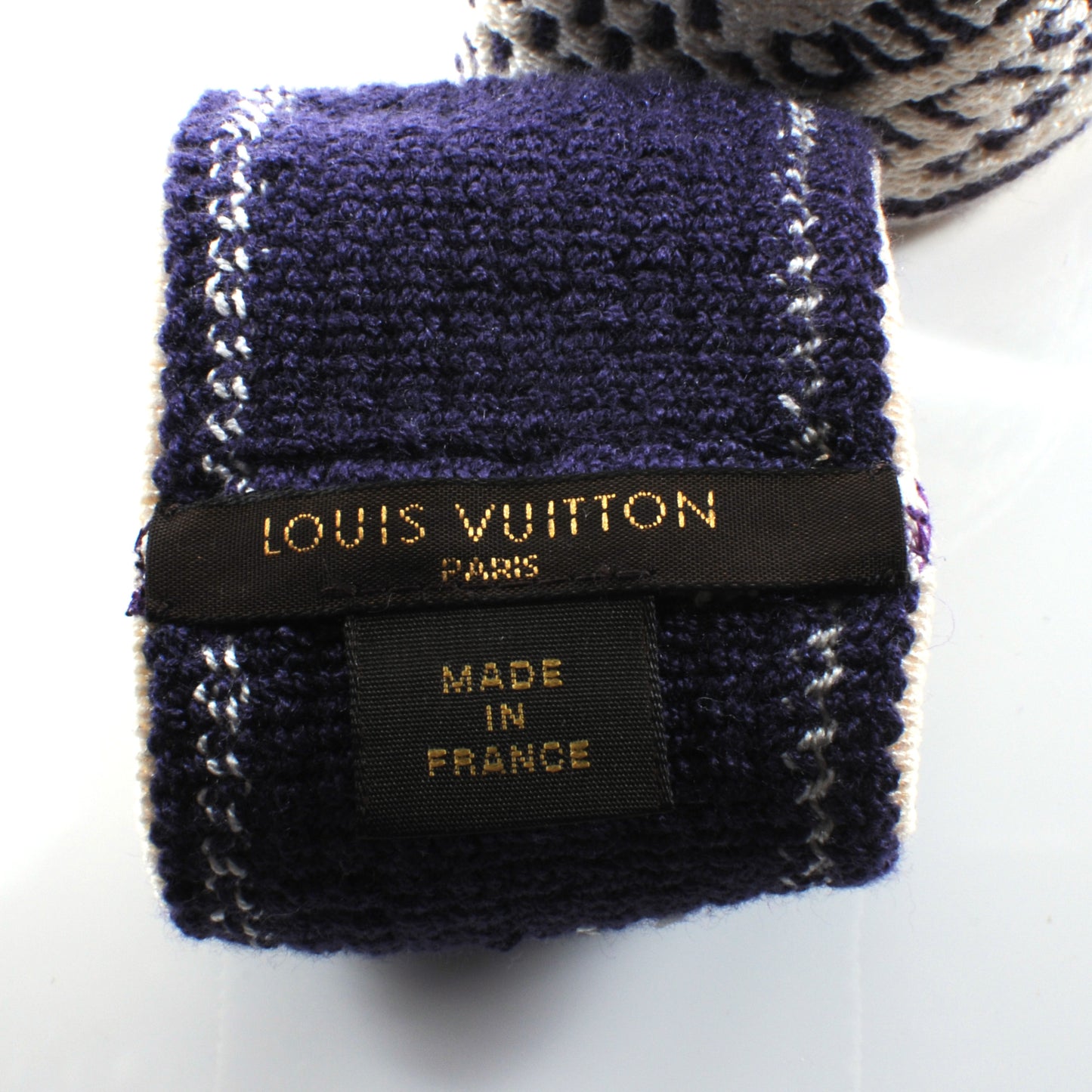 Cotton Damier Azur Gym Wrist Bands