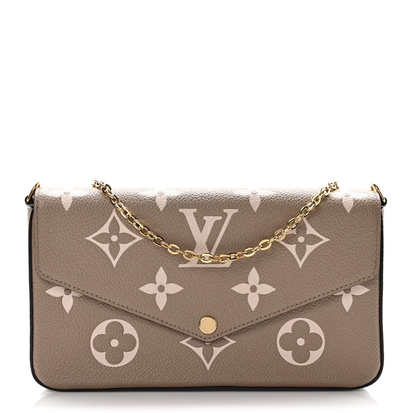 Empreinte Monogram Giant Felicie Pochette Tourterelle Creme