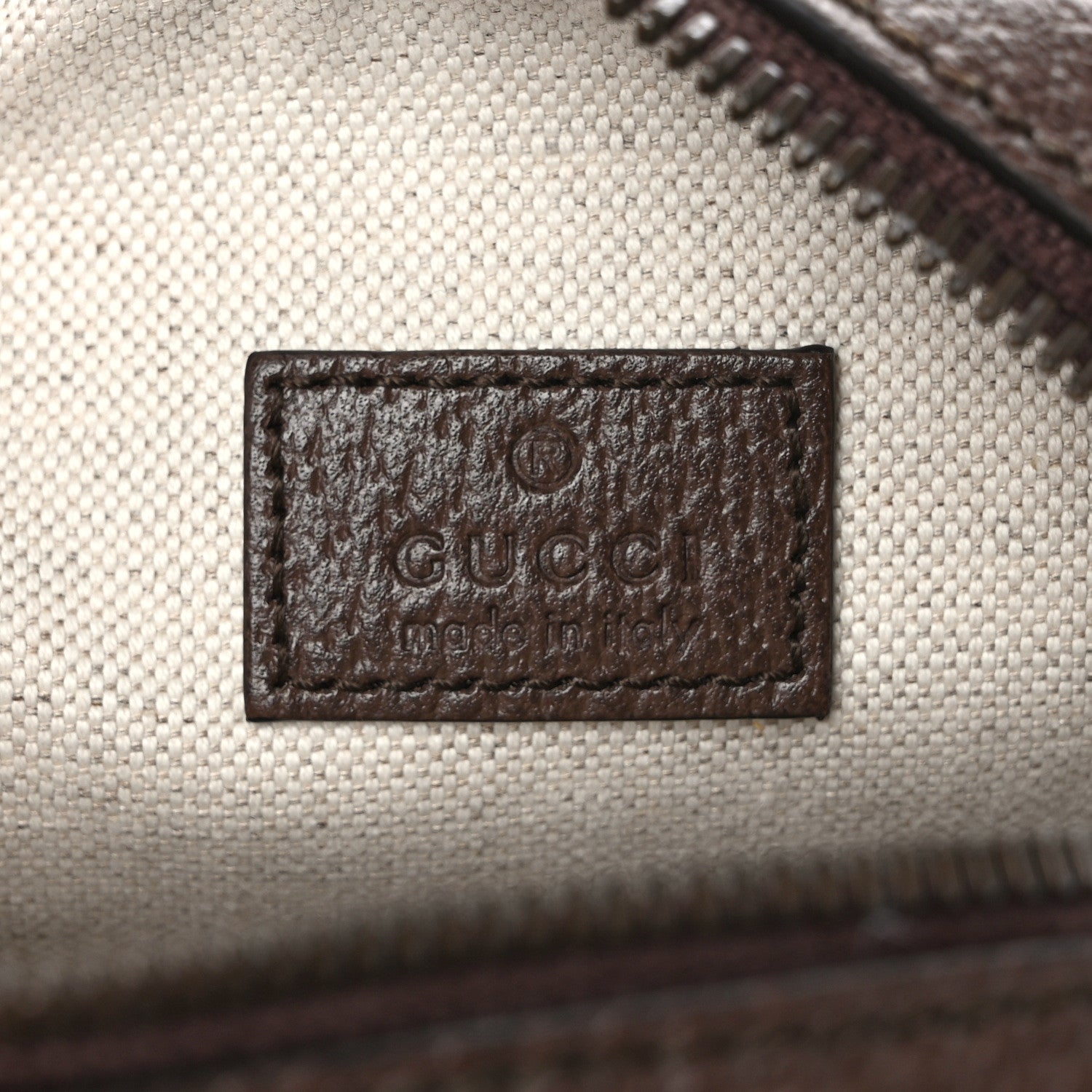Gucci GG Supreme Monogram Web Mini Ophidia Messenger Brown 6 of 9