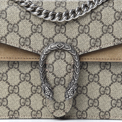 Gucci GG Supreme Monogram Mini Dionysus Shoulder Bag Taupe 10 of 10
