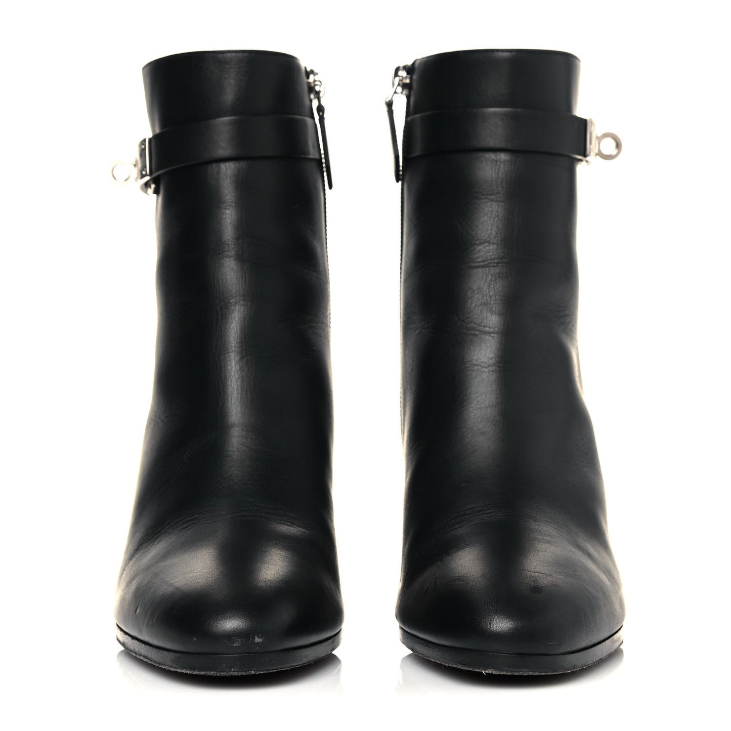 Calfskin Saint Germain Ankle Boots 36 Black
