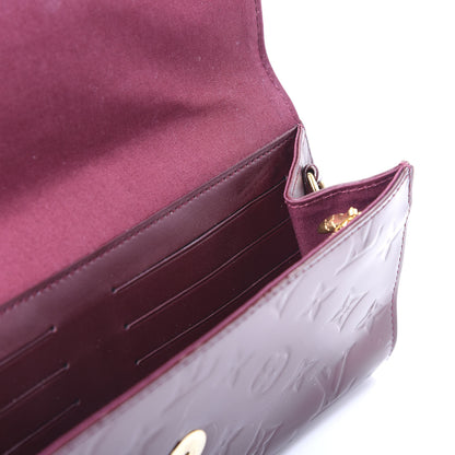Louis Vuitton Vernis Rossmore MM Rouge Fauviste 9 of 9