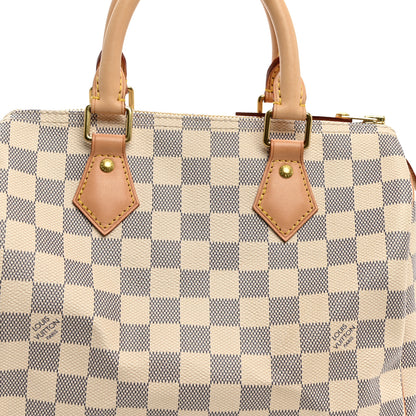 Louis Vuitton Damier Azur Speedy 25 7 of 9