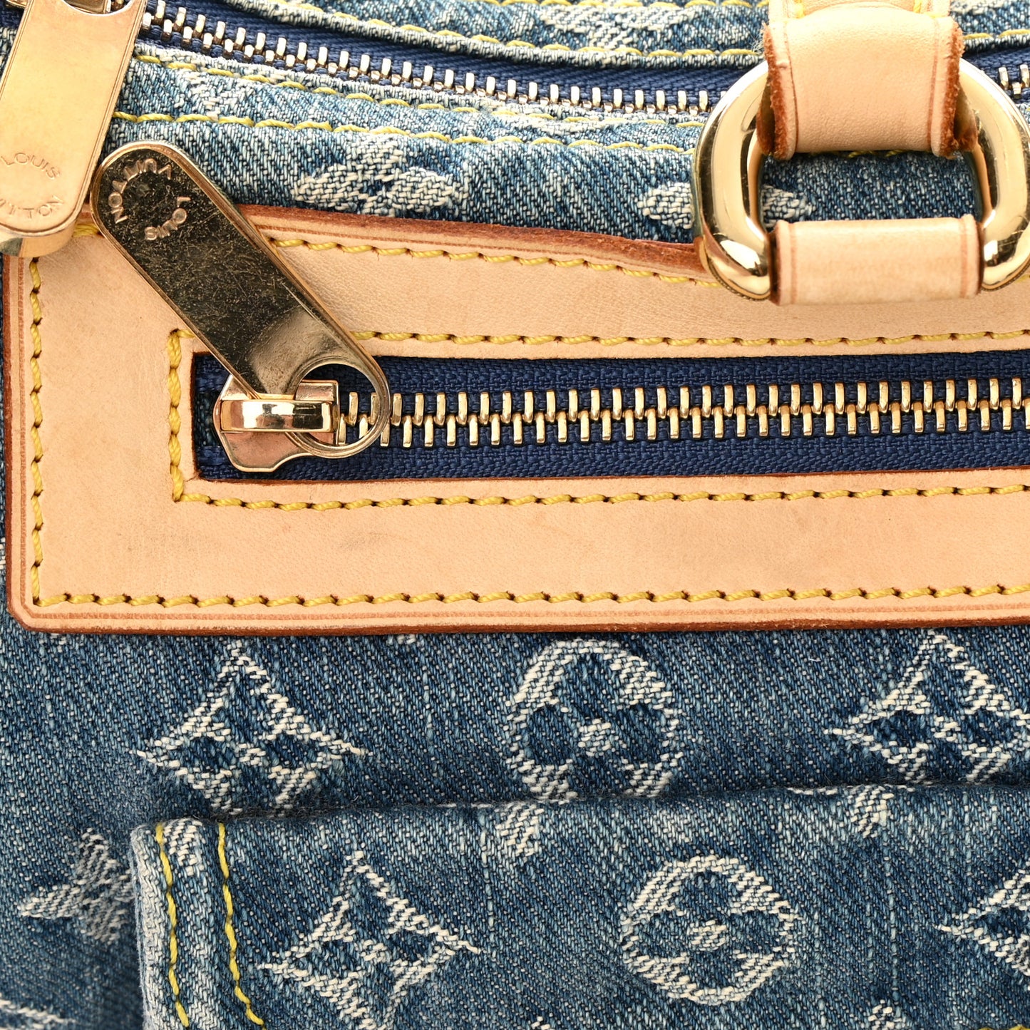 Monogram Denim Neo Speedy Blue