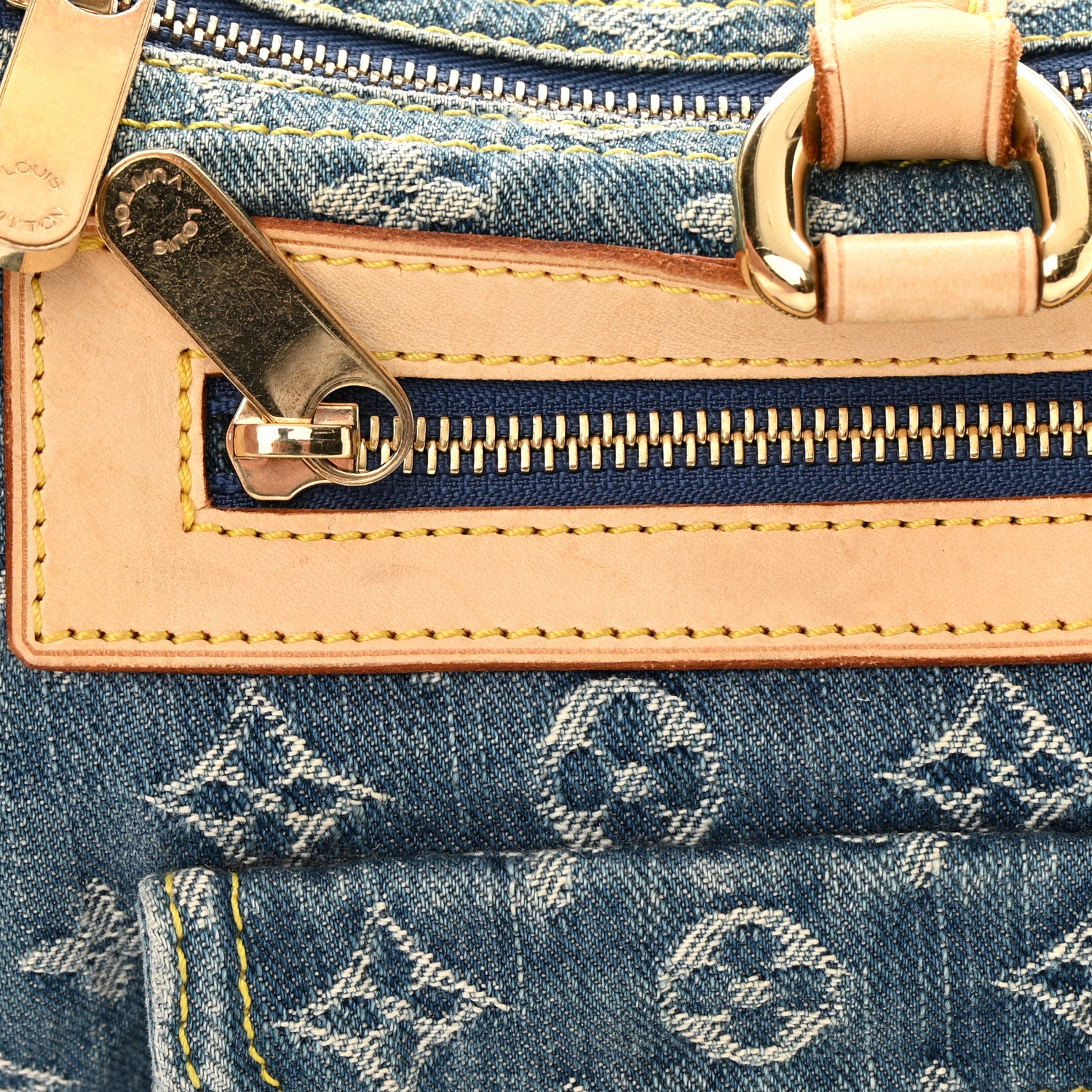 Louis Vuitton Monogram Denim Neo Speedy Blue 12 of 19