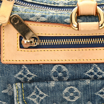 Louis Vuitton Monogram Denim Neo Speedy Blue 12 of 19