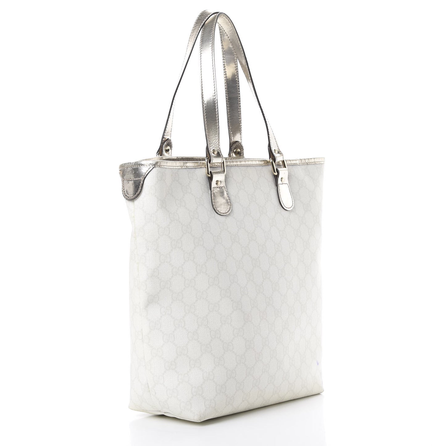 GG Plus Monogram Medium Joy Tote Platinum