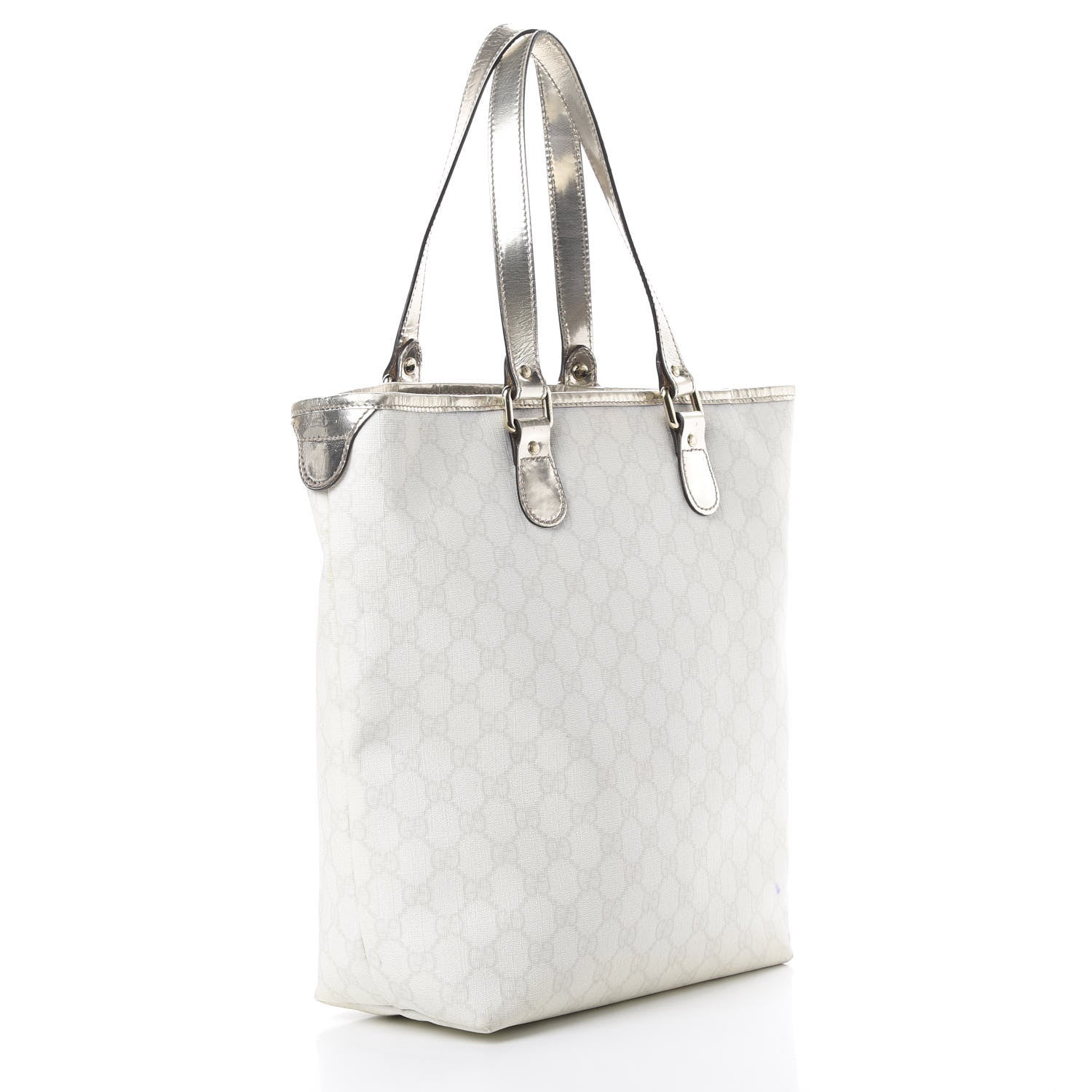 Gucci GG Plus Monogram Medium Joy Tote Platinum 2 of 19