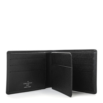 Louis Vuitton Taiga Mens Billfold Wallet 3 Flaps Ardoise 5 of 7