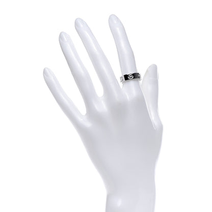 Cartier 18K White Gold 5.5mm LOVE Ring 50 5.25 2 of 5