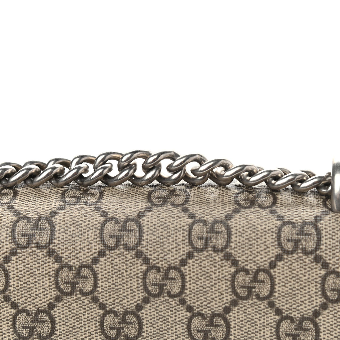 GG Supreme Monogram Mini Dionysus Shoulder Bag Black