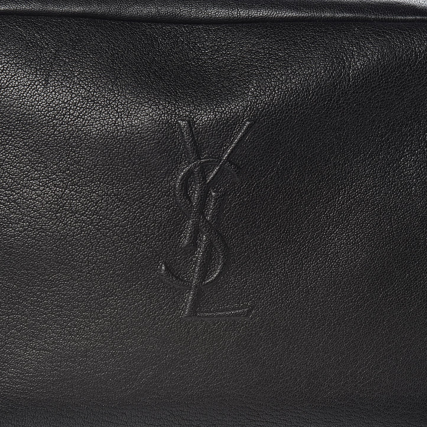 Lambskin Monogram Small Lou Camera Bag Black