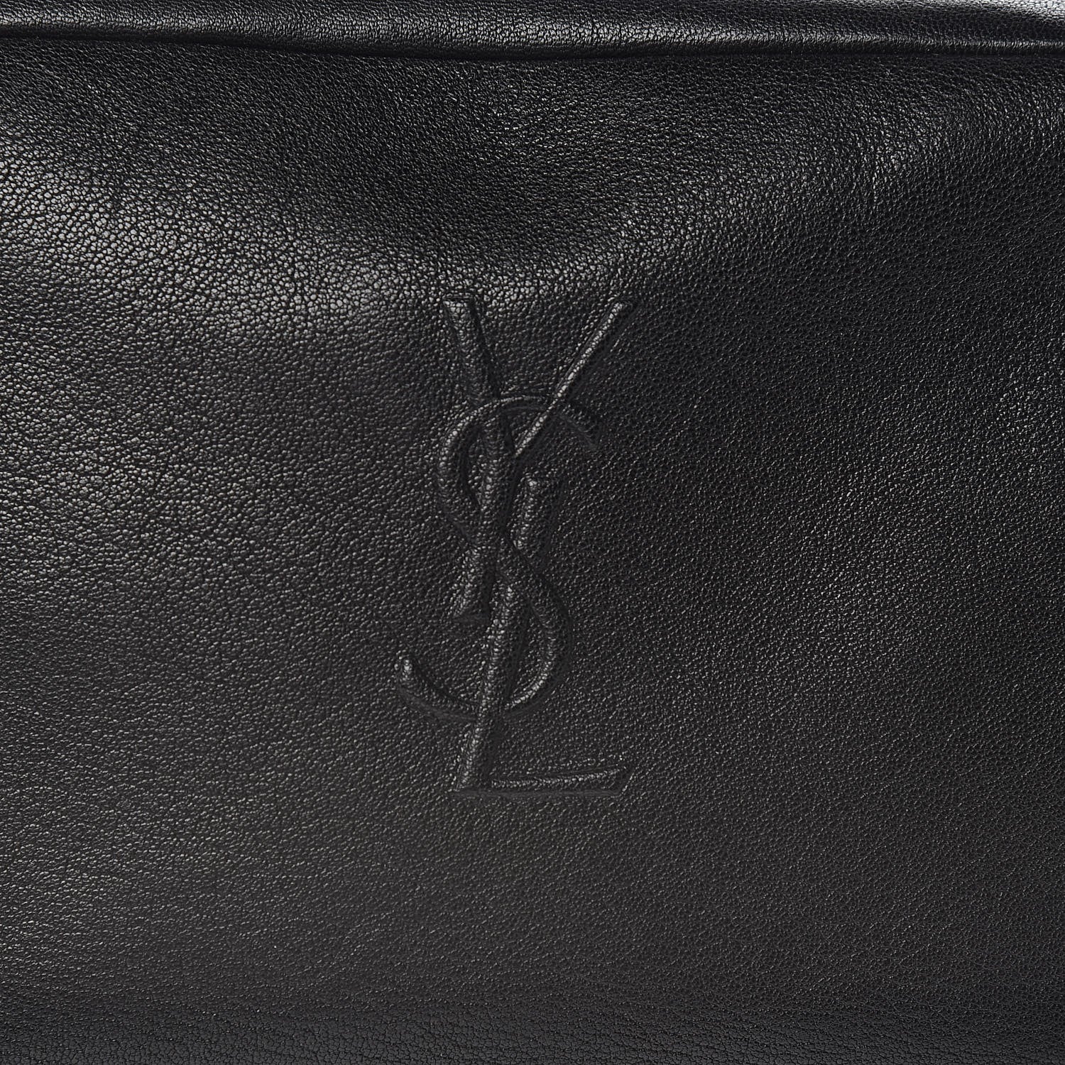 Saint Laurent Lambskin Monogram Small Lou Camera Bag Black 10 of 10