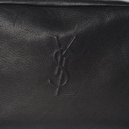 Saint Laurent Lambskin Monogram Small Lou Camera Bag Black 10 of 10