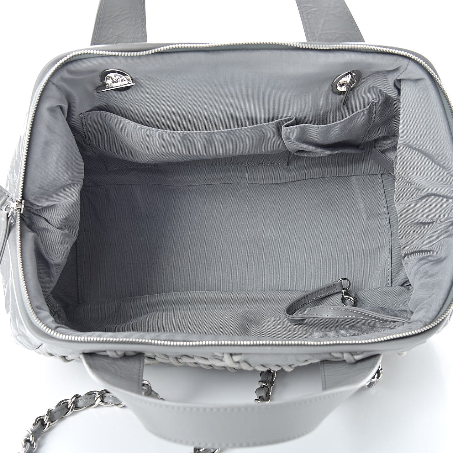 Calfskin Ultra Stitch Bowler Grey