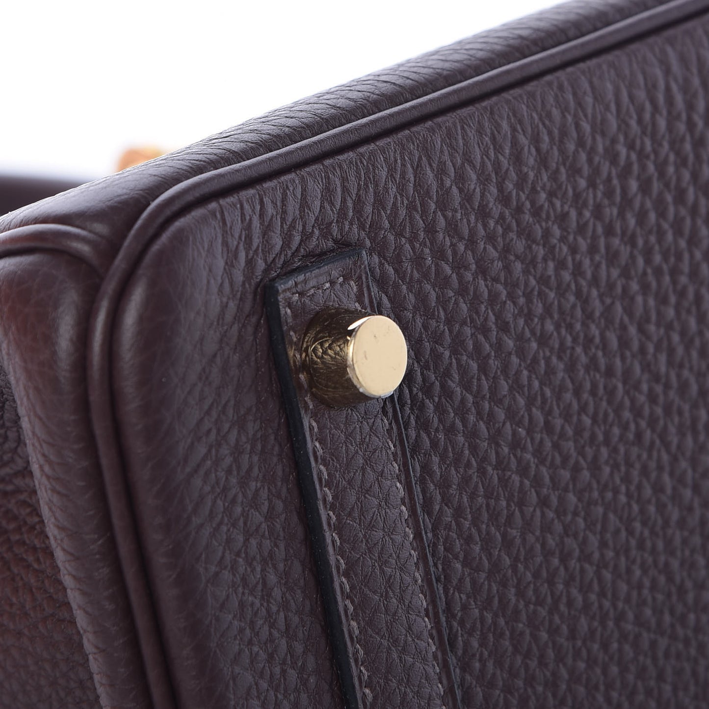 Togo Birkin 25 Chocolate
