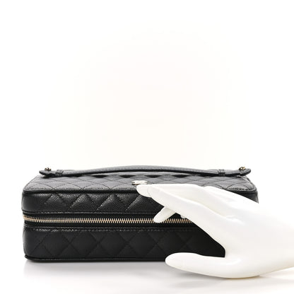 Chanel Caviar Large Jewelry Box Black 2 of 14