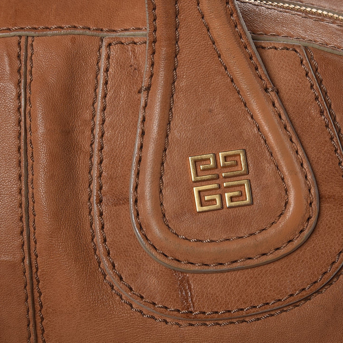 Wrinkled Lambskin Medium Nightingale Tan
