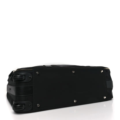 Prada Tessuto Nylon Saffiano Rolling Duffle Black 3 of 7