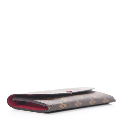 Louis Vuitton Monogram Emilie Wallet Fuchsia 4 of 7