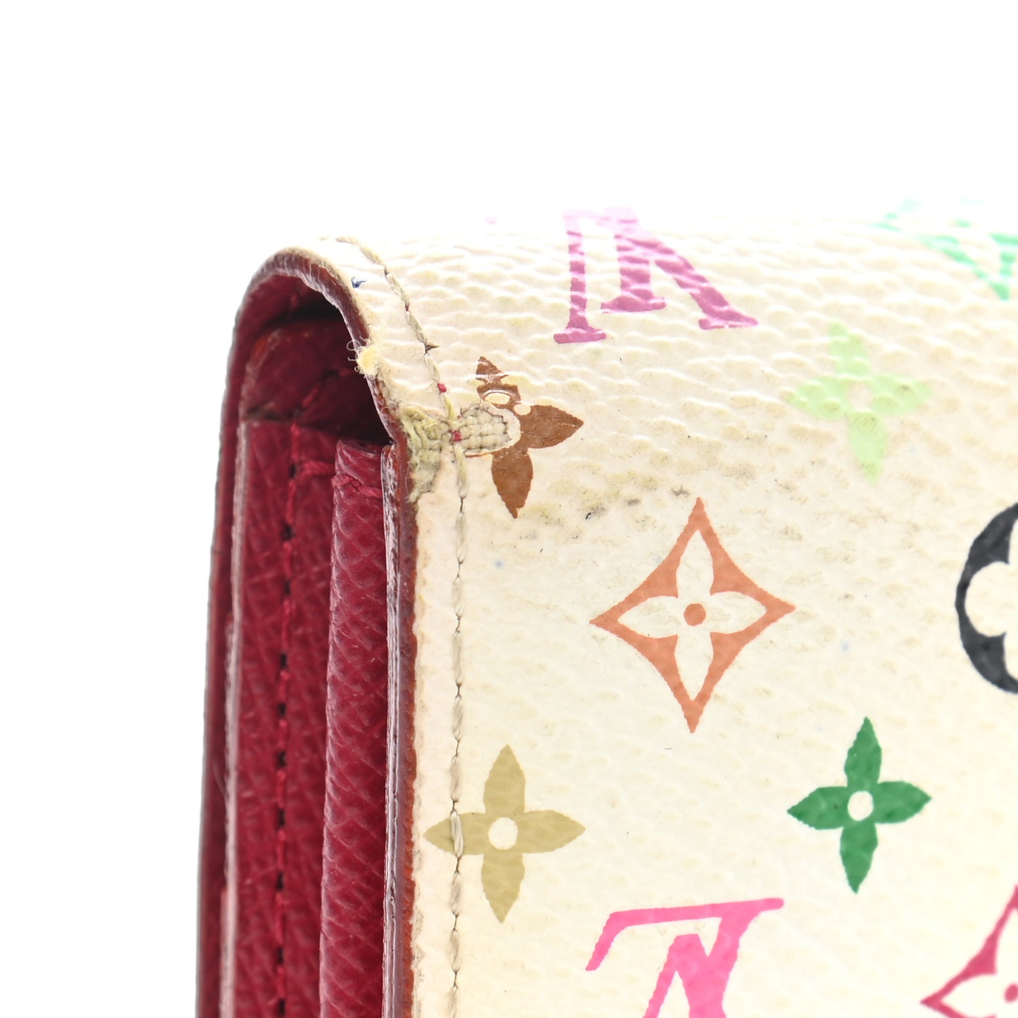 Monogram Multicolor Sarah Wallet White Eglantine